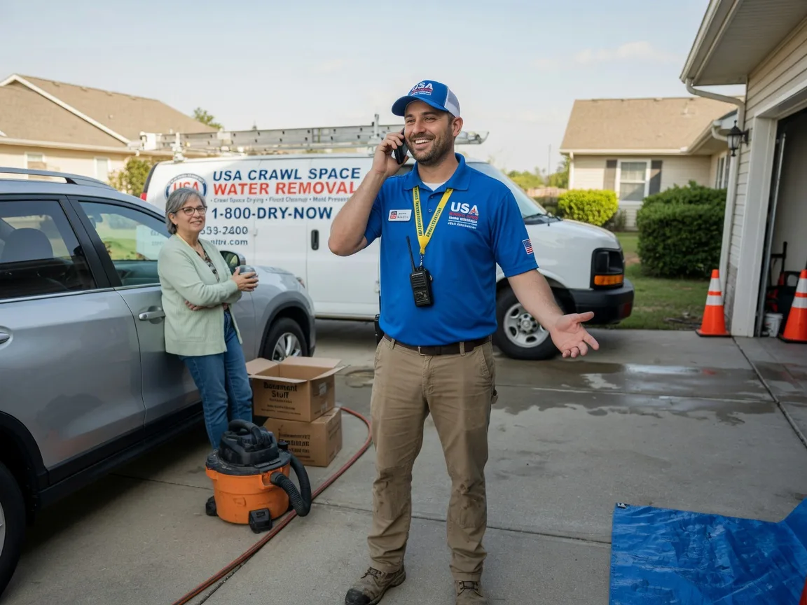 Crawl Space Water Removal Chadwick, IL FAQs